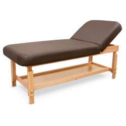 Επαγγελματικό Κρεβάτι Brown Luxury Spa PVC Μασάζ Αισθητικής Φυσικοθεραπείας